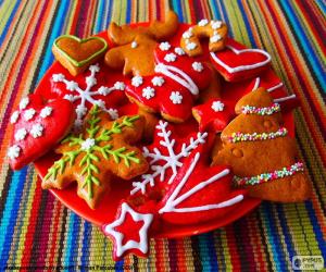 yapboz Ev yapımı Noel kurabiyeleri